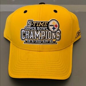 Steelers Yellow Super Bowl Champions Cap